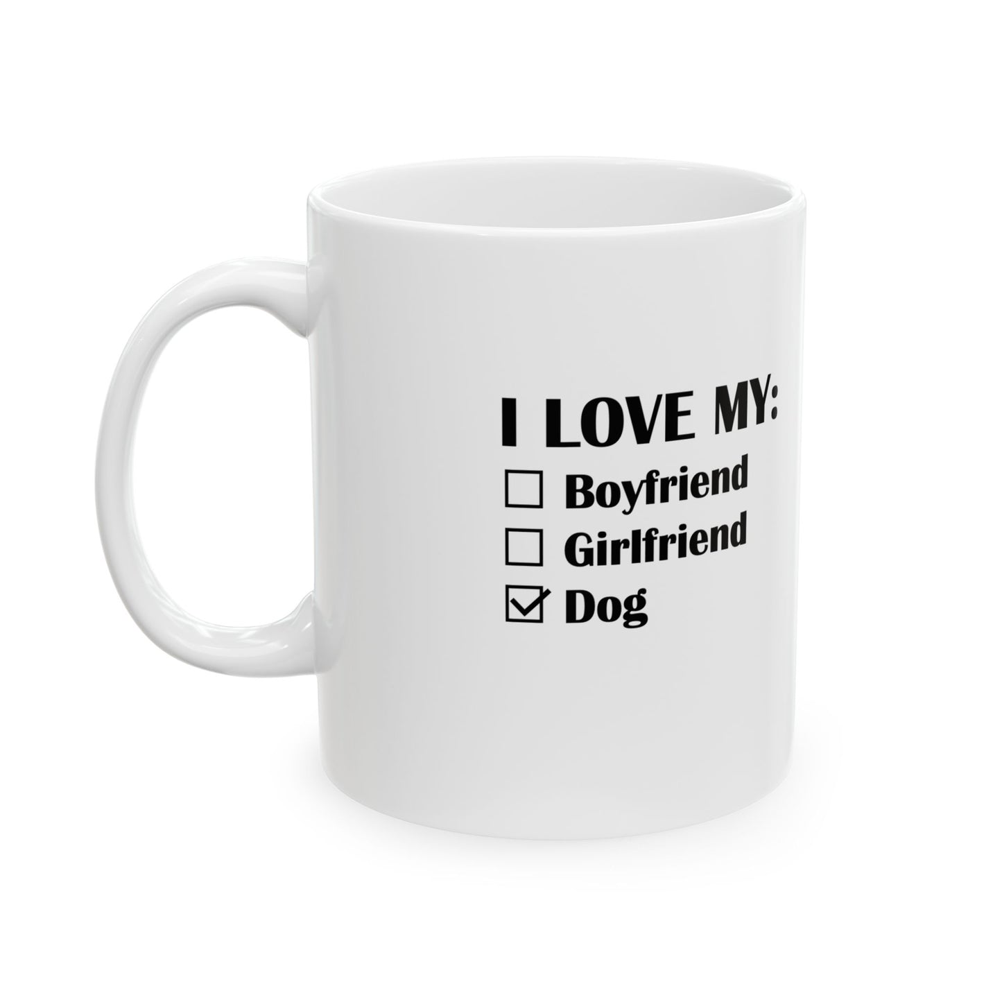 Love My Dog Mug