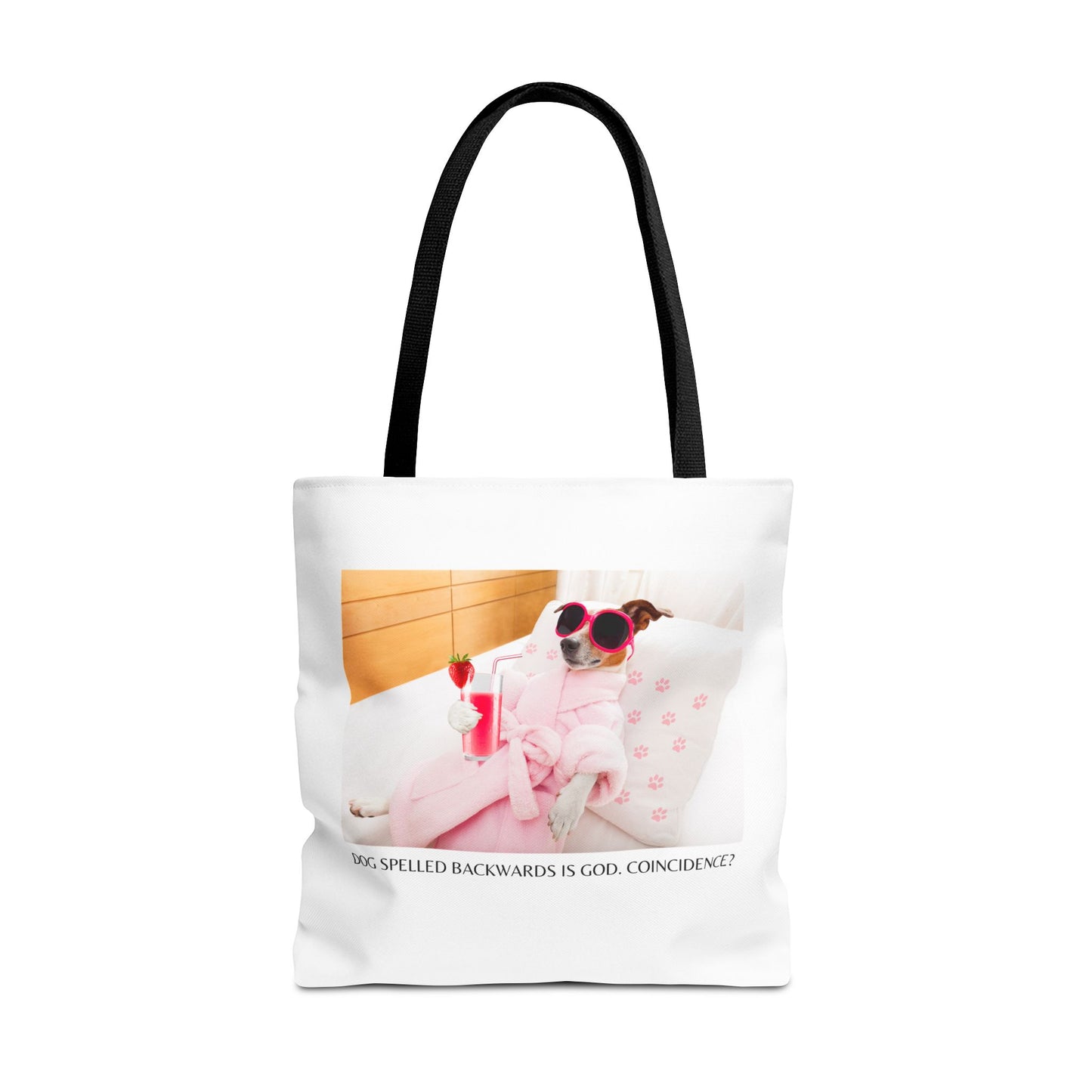 Oversized Dog Tote Bag