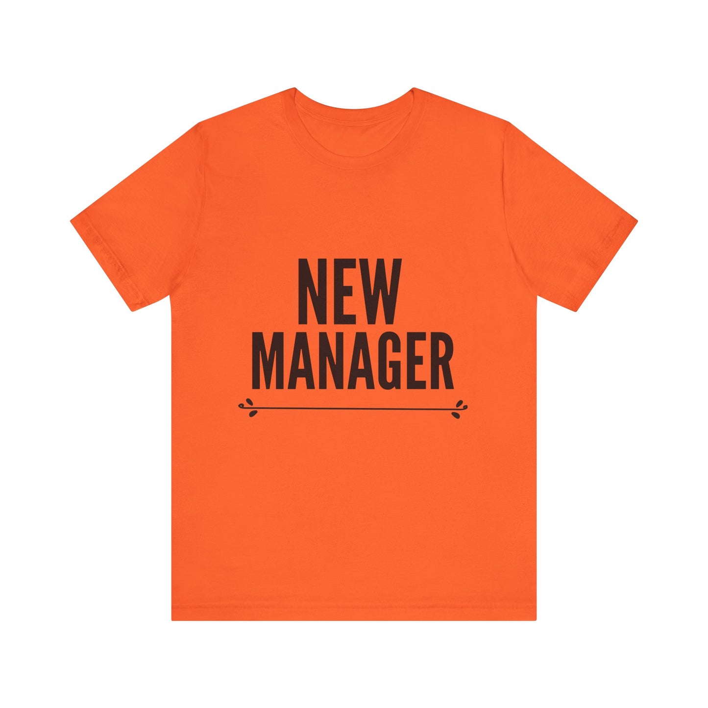 New Manager Short Sleeve Tee