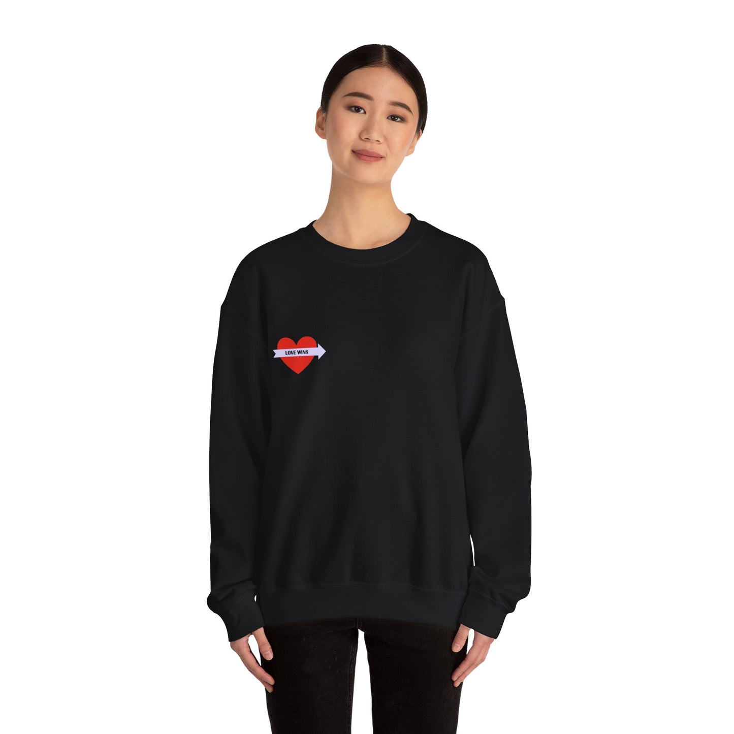 This Way Love Crewneck Sweatshirt