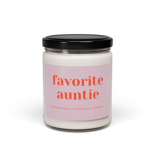 Favorite Auntie Scented Soy Candle