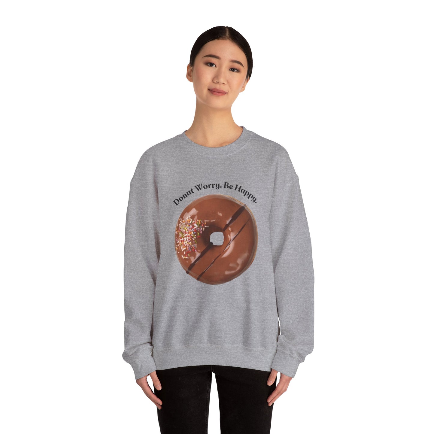 Donut Worry Crewneck Sweatshirt