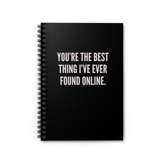 Best Thing I've Found Online Notebook