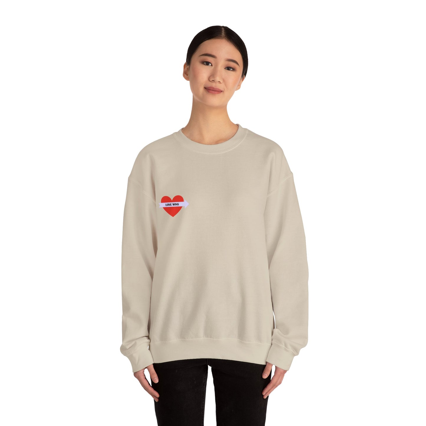 This Way Love Crewneck Sweatshirt