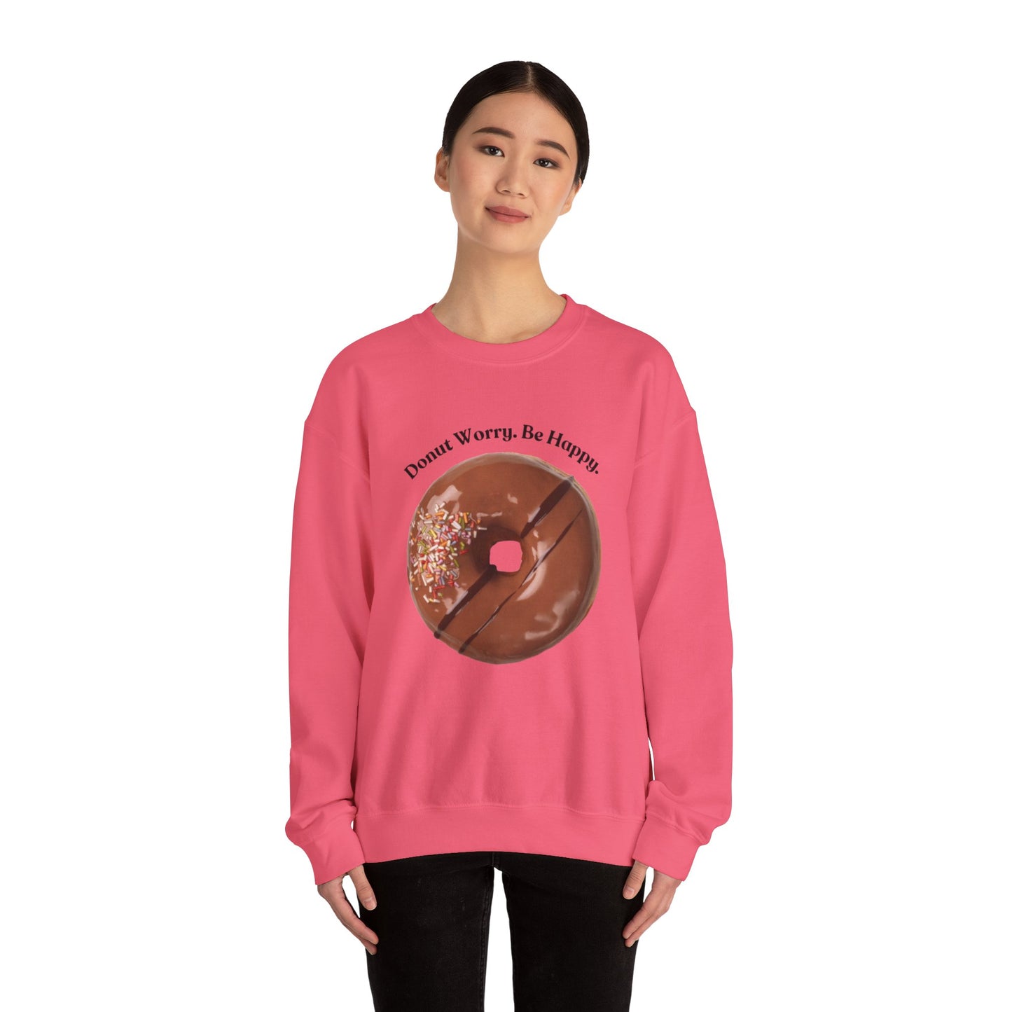 Donut Worry Crewneck Sweatshirt