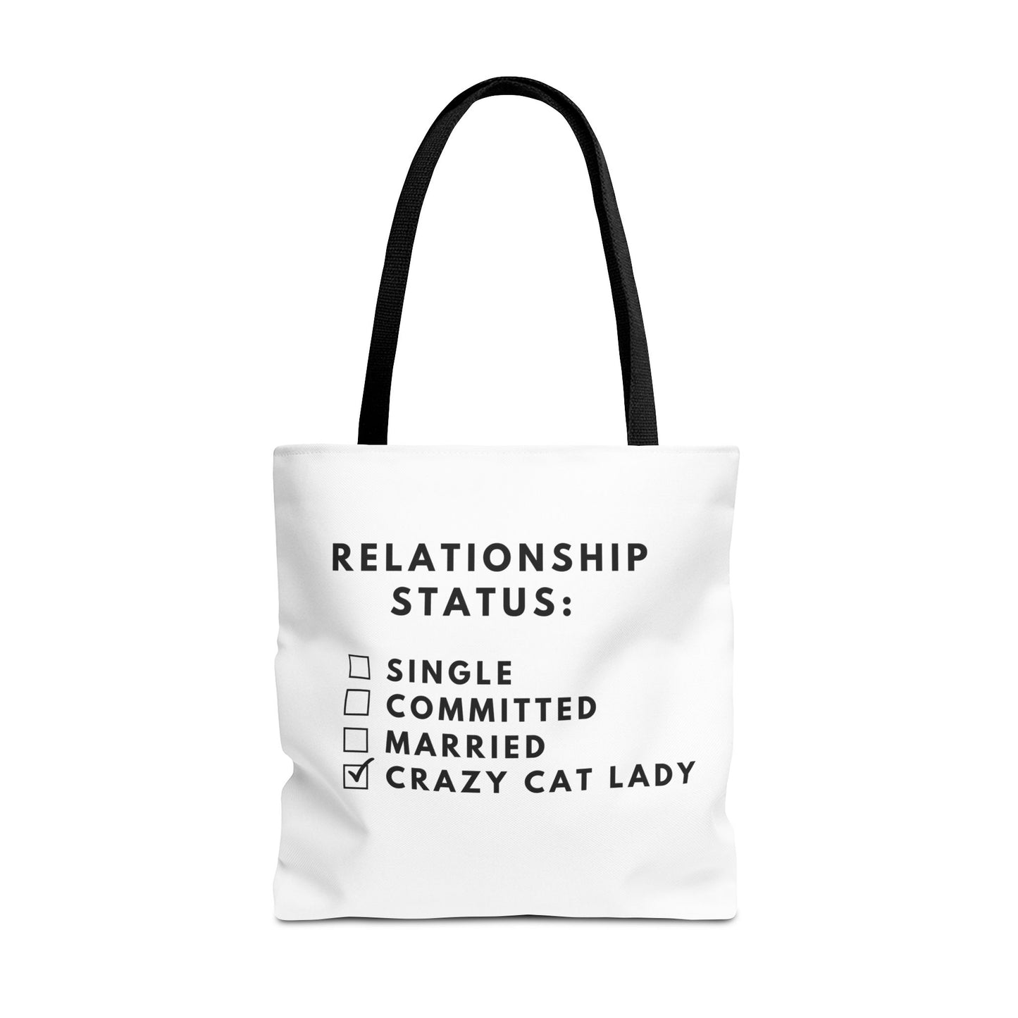 Oversized Crazy Cat Lady Tote Bag