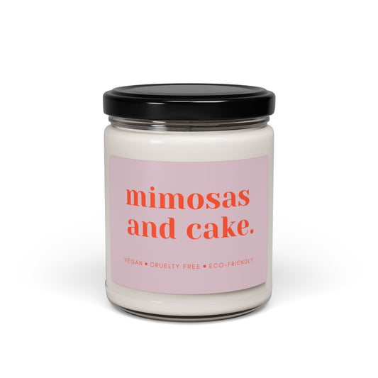 Mimosas And Cake Scented Soy Candle