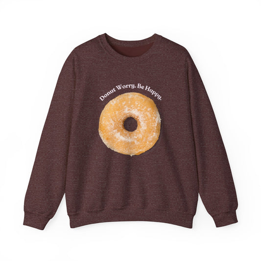 Donut Worry Crewneck Sweatshirt