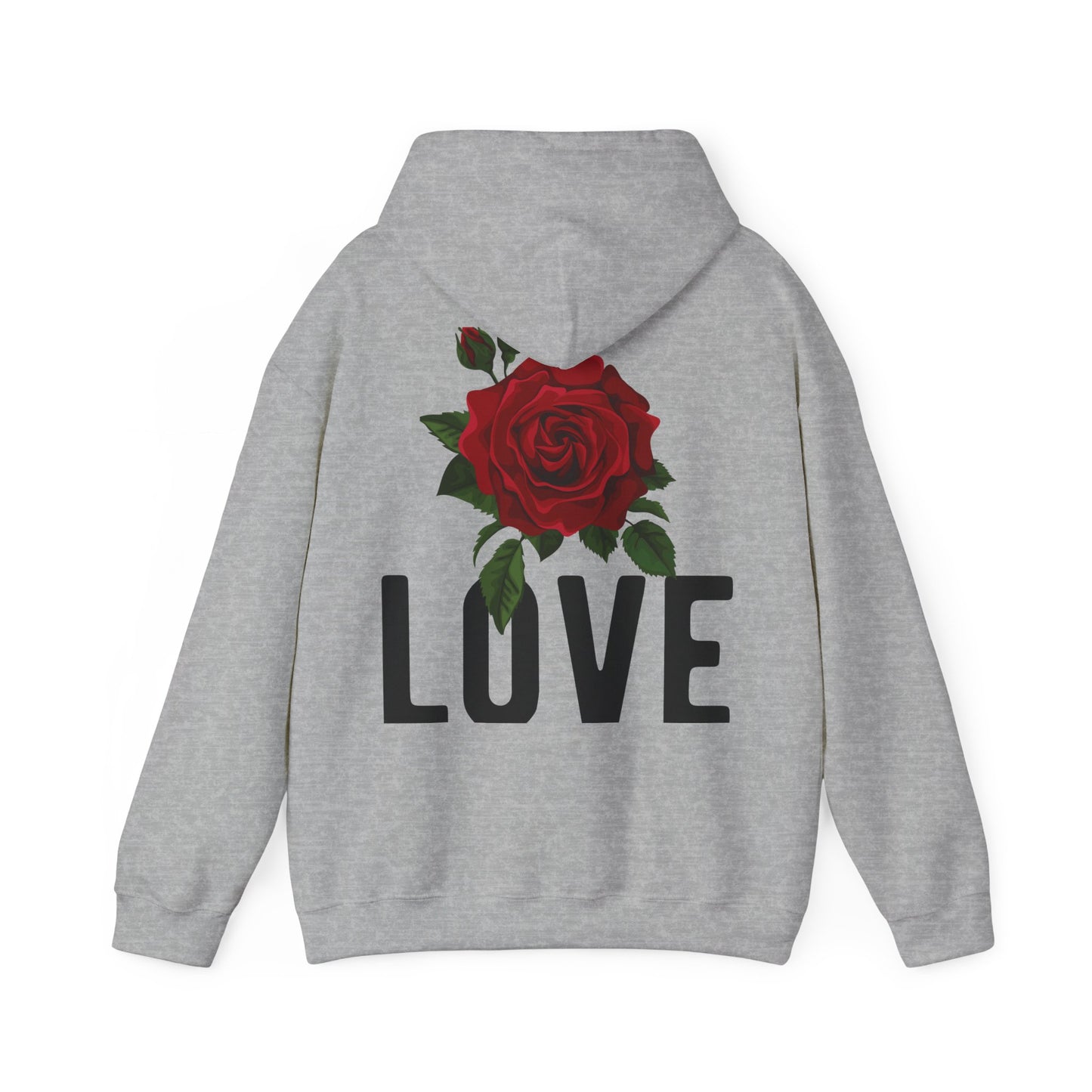 Rose Hooded Sweatshirt