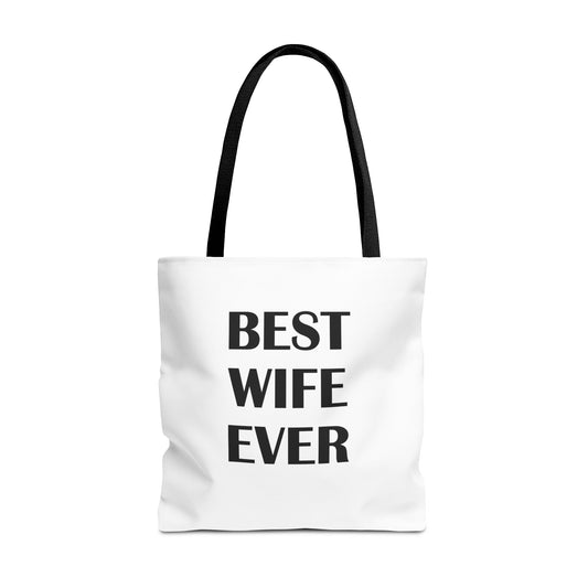 Oversized Best Wife Ever Tote Bag