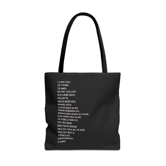 I Love You Tote Bag