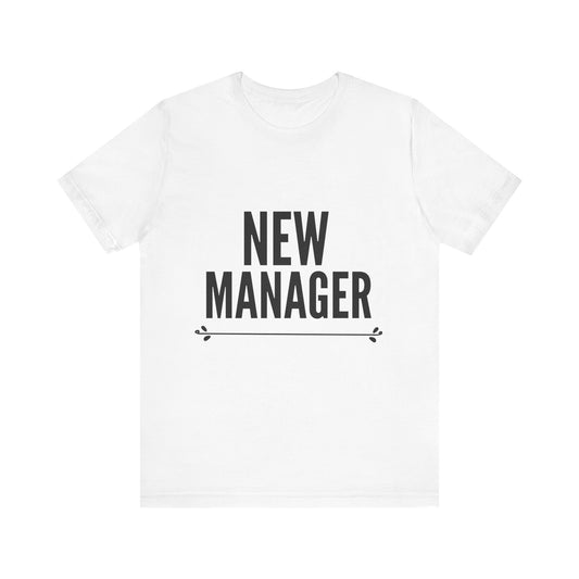 New Manager Short Sleeve Tee