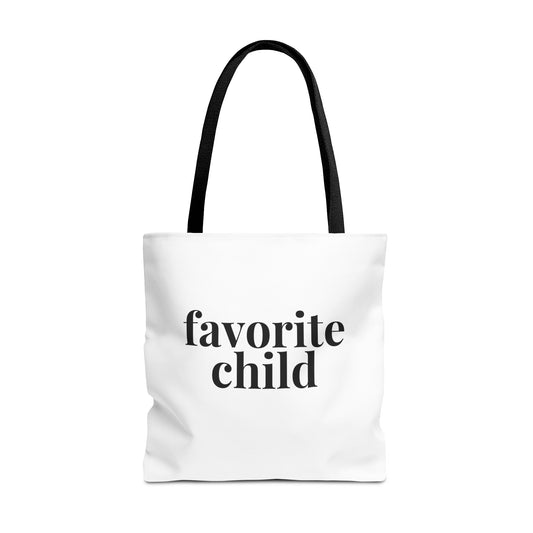 Oversized Favorite Child Tote Bag