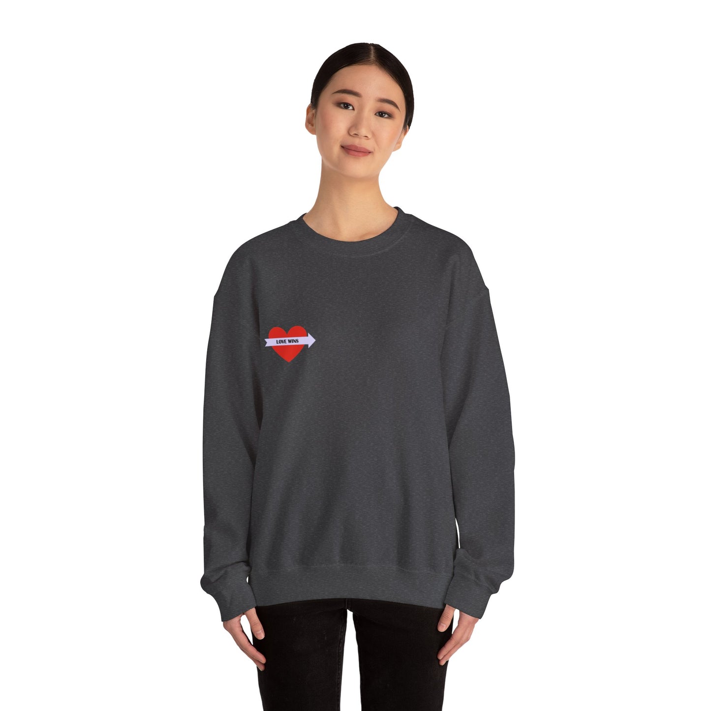 This Way Love Crewneck Sweatshirt