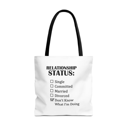 Oversized Don't Know What I'm Doing Tote Bag