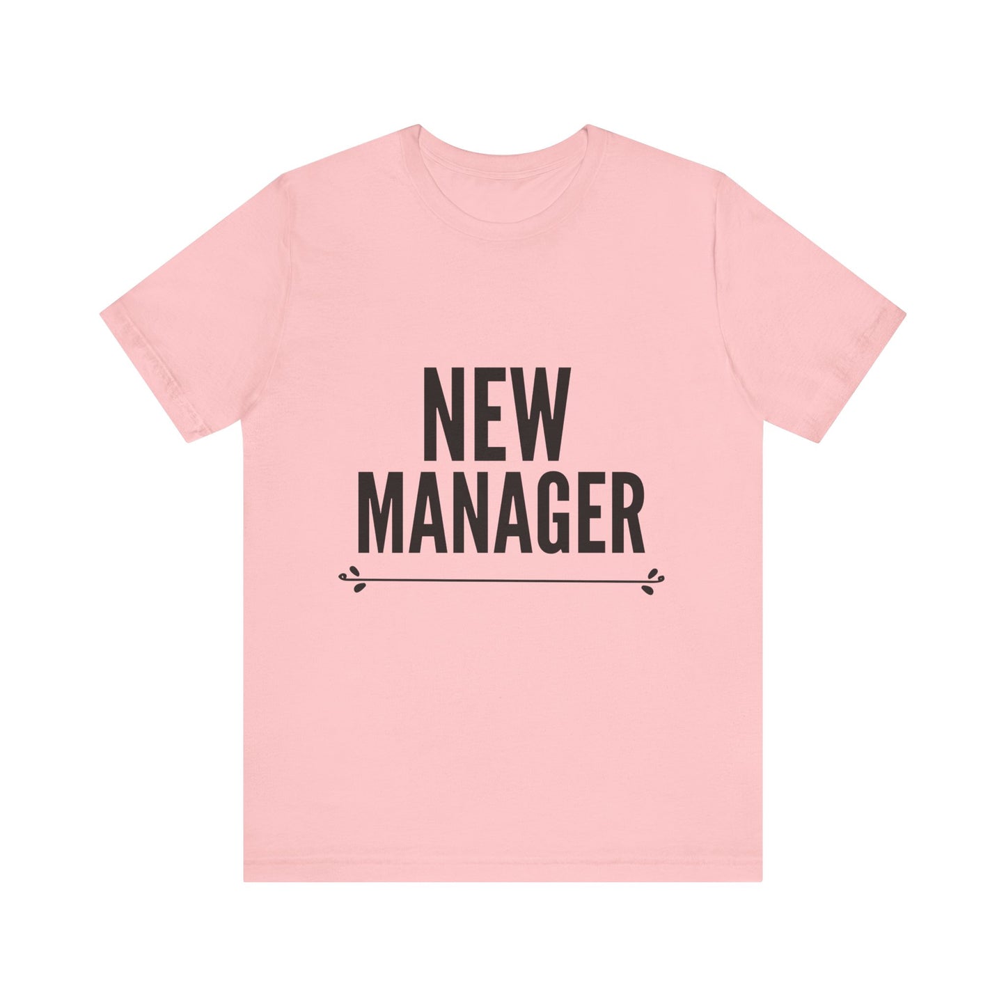 New Manager Short Sleeve Tee