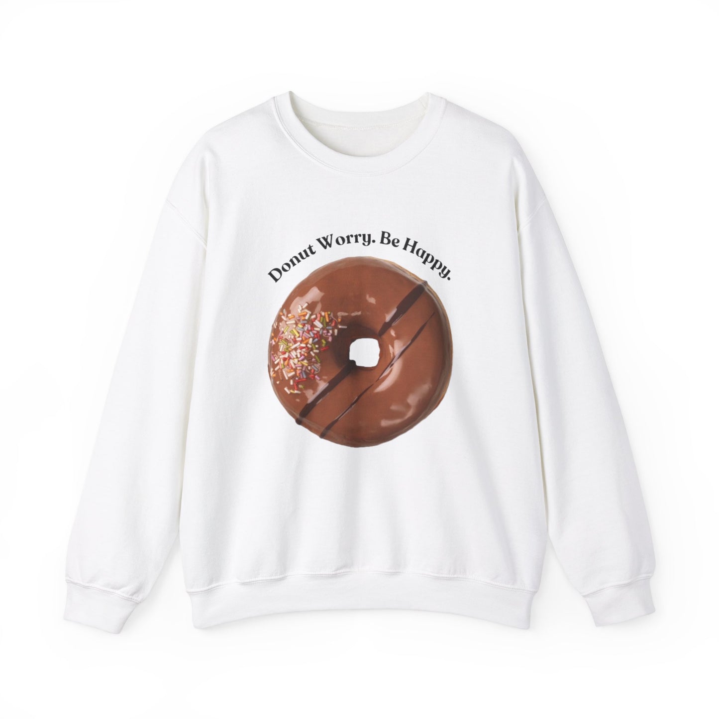 Donut Worry Crewneck Sweatshirt