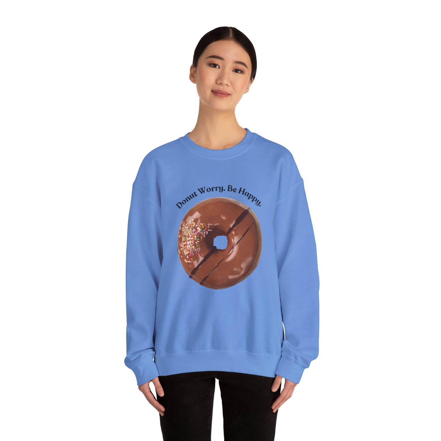 Donut Worry Crewneck Sweatshirt