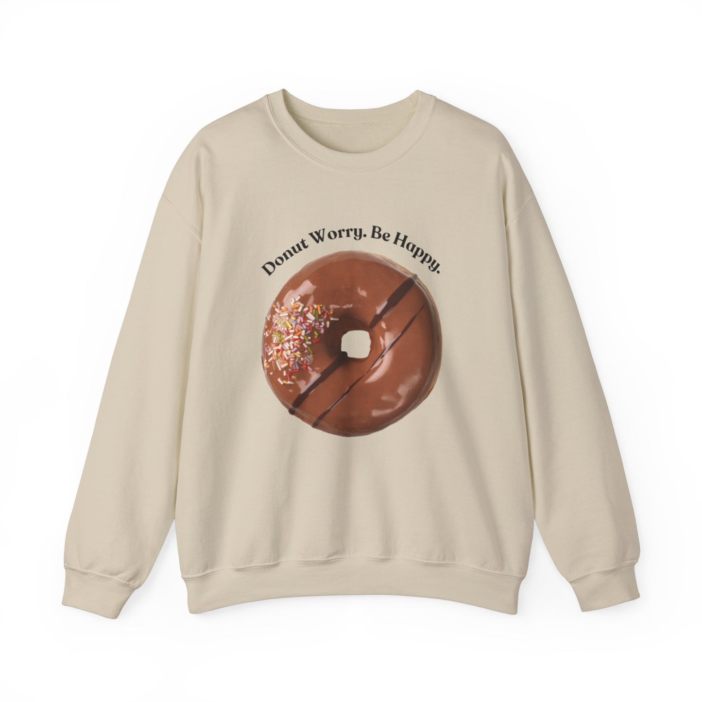 Donut Worry Crewneck Sweatshirt