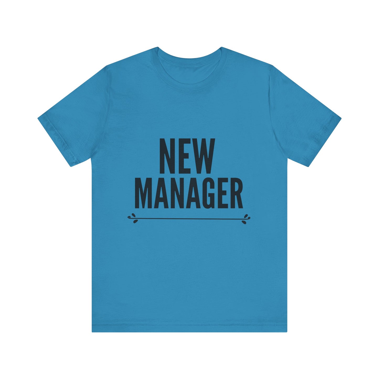 New Manager Short Sleeve Tee