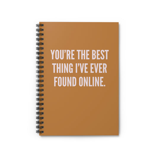 Best Thing I've Found Online Notebook