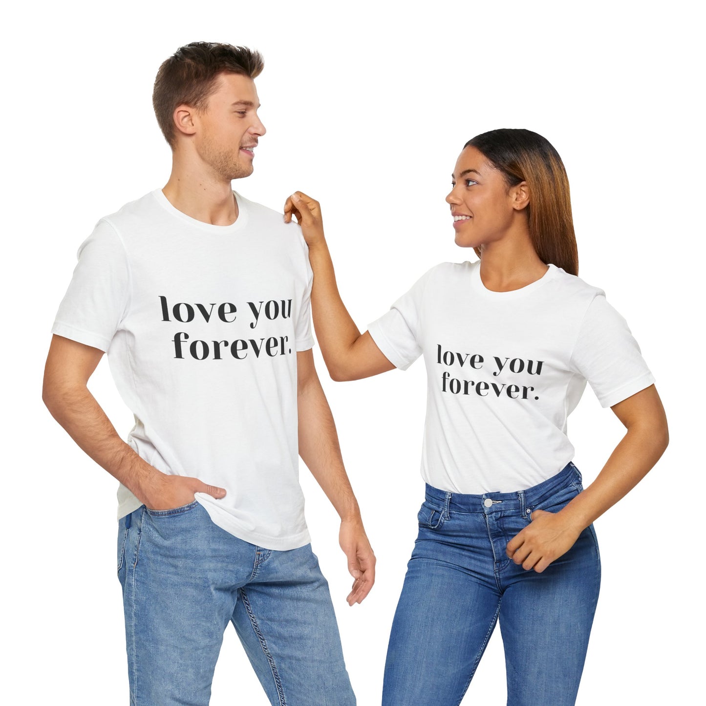 Love You Forever Short Sleeve Jersey Tee