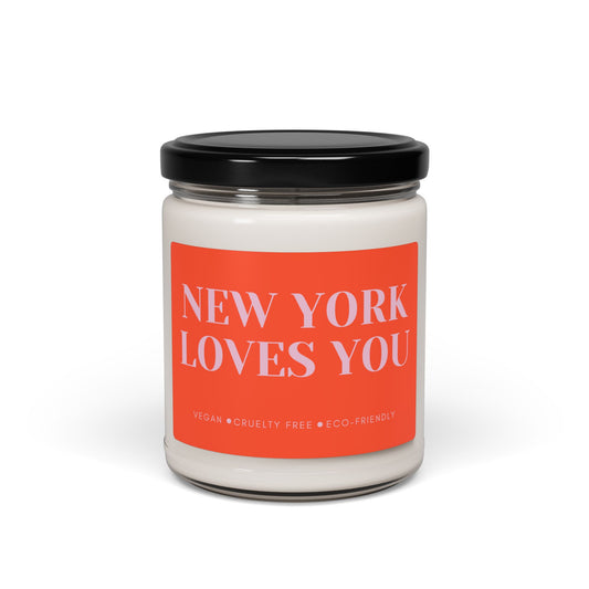 New York Loves You Scented Soy Candle